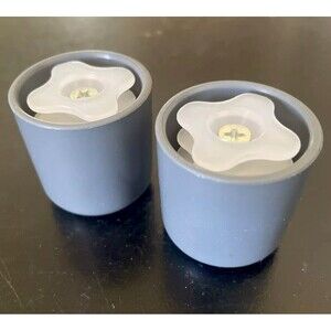 Extra Durable Walker Caps 1.25” Walkers 1 Pair Glides Replacement Rubber Gliders